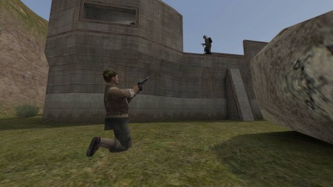 Axis spawn camp attempt - we flipped it