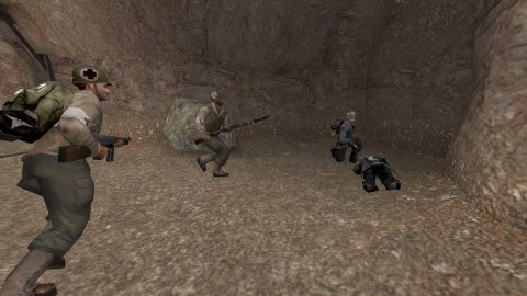 Panzer vs jeep - only one walked away