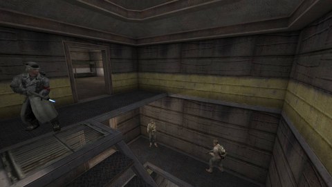 Goldrush tank push through tunnel