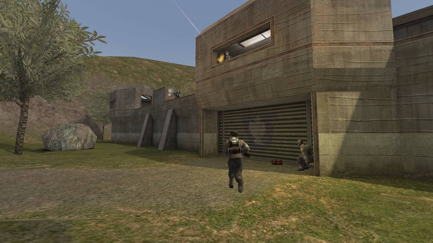 Comp default A, fake B at 3:00