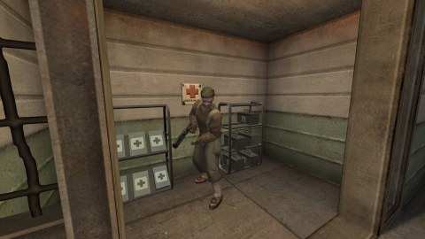 Goldrush tank push through tunnel #107