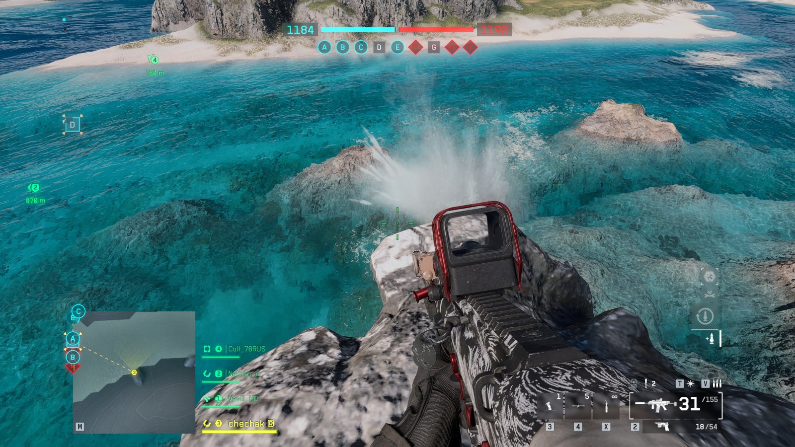 Tank vs infantry in the open #319