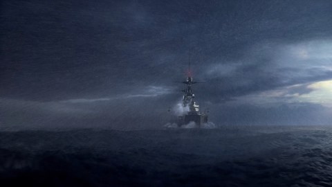 Fighter pass over the point #457
