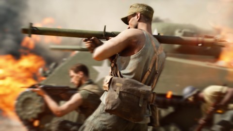 Tank vs infantry in the open #469